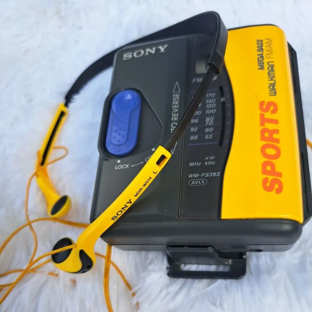 Sony yellow sports